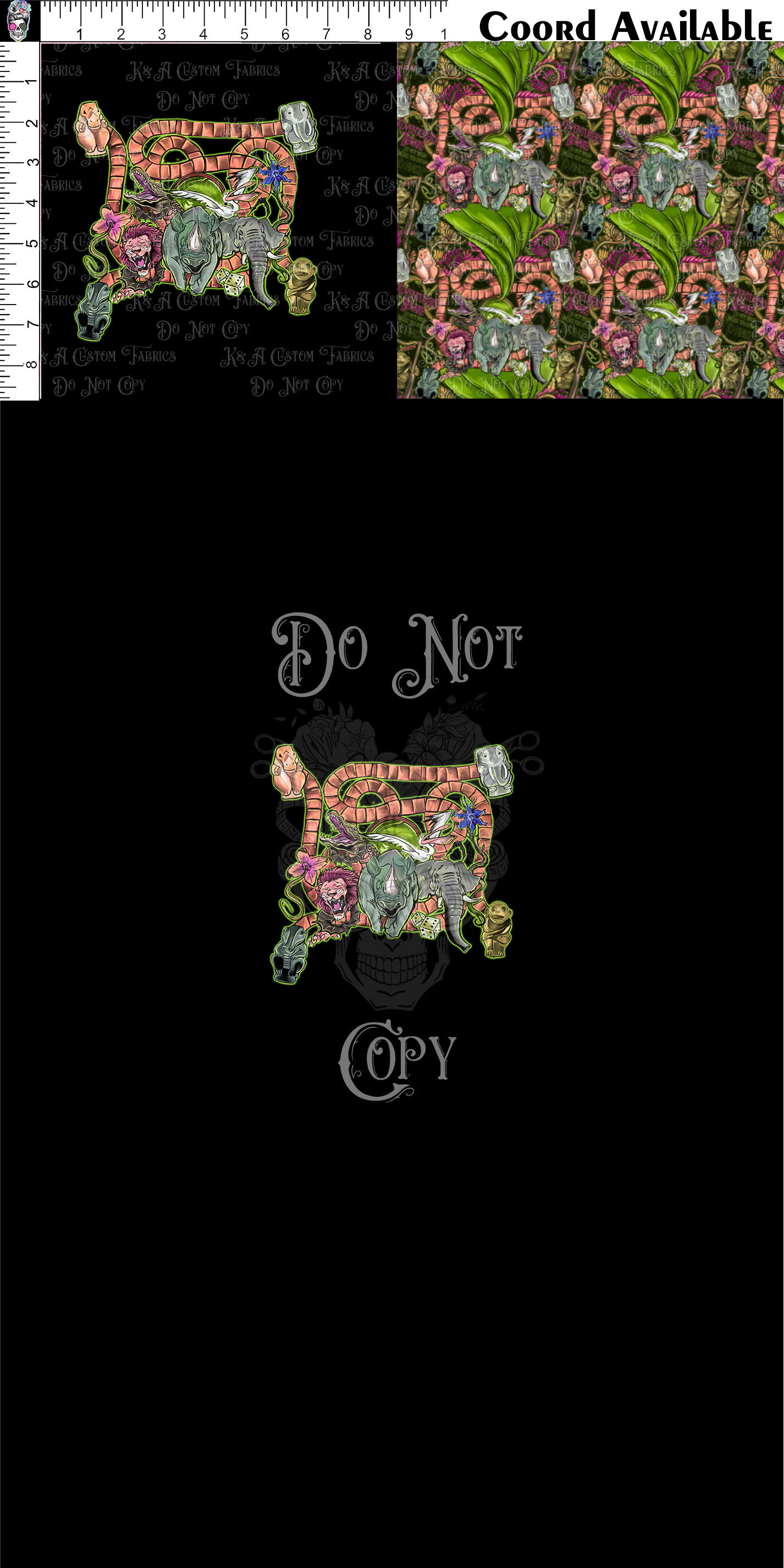 Inspired Into the Jungle Game Clothing Panel