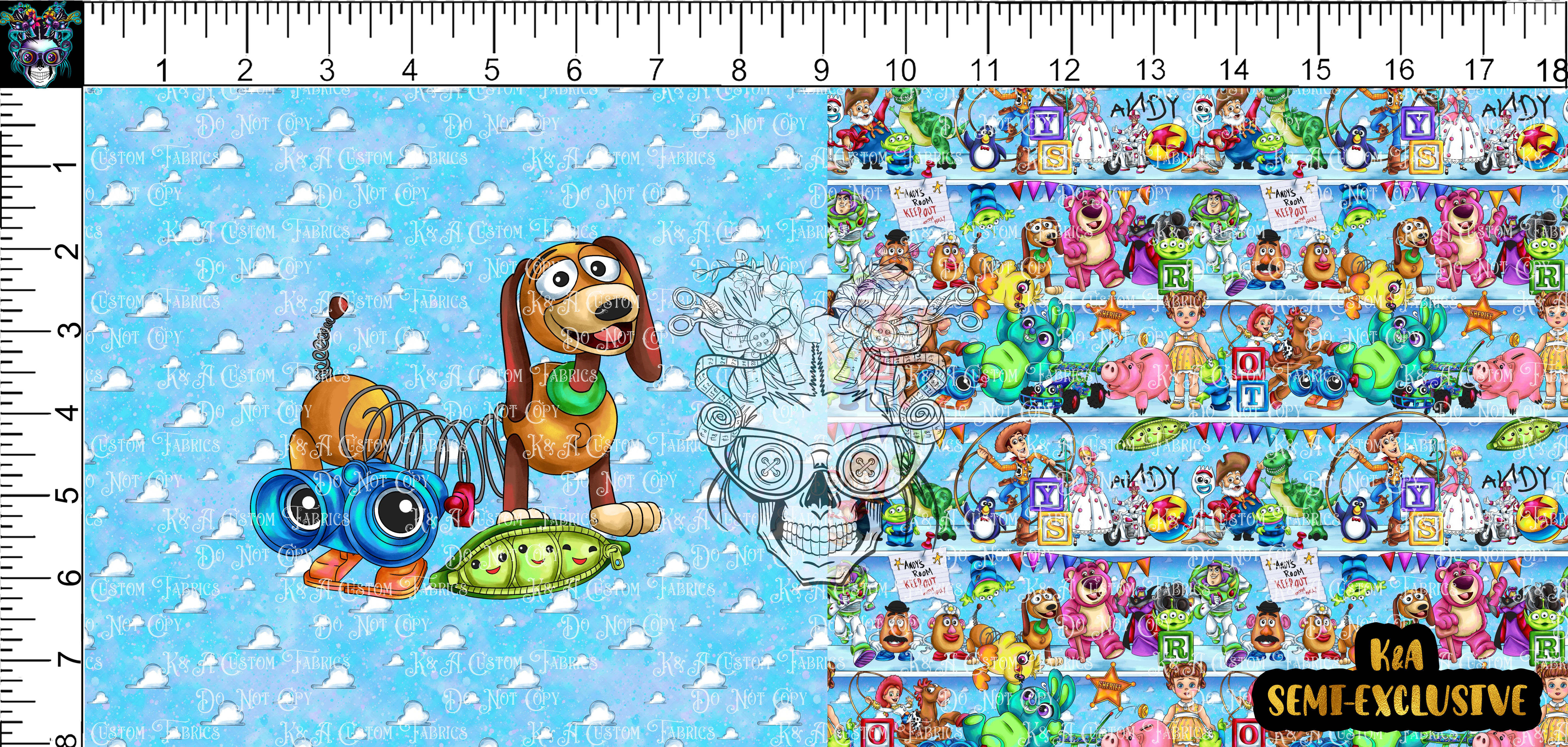 Andy's Toys Shelf - Slinky DP