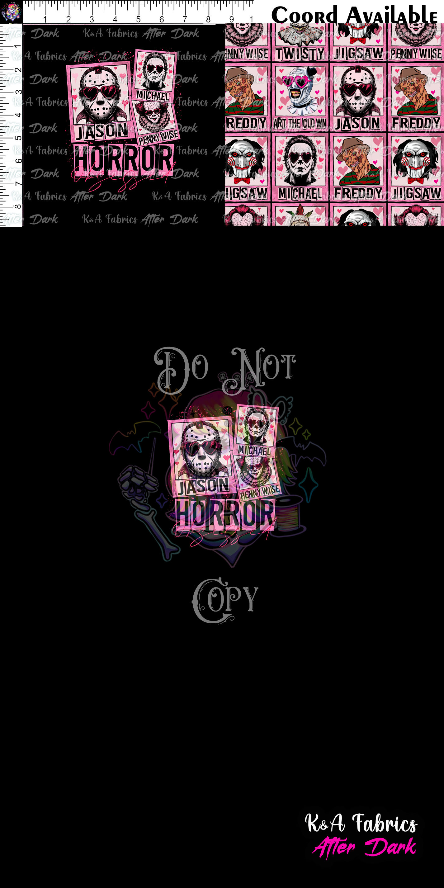 Horror Obsessed Clothing Panel