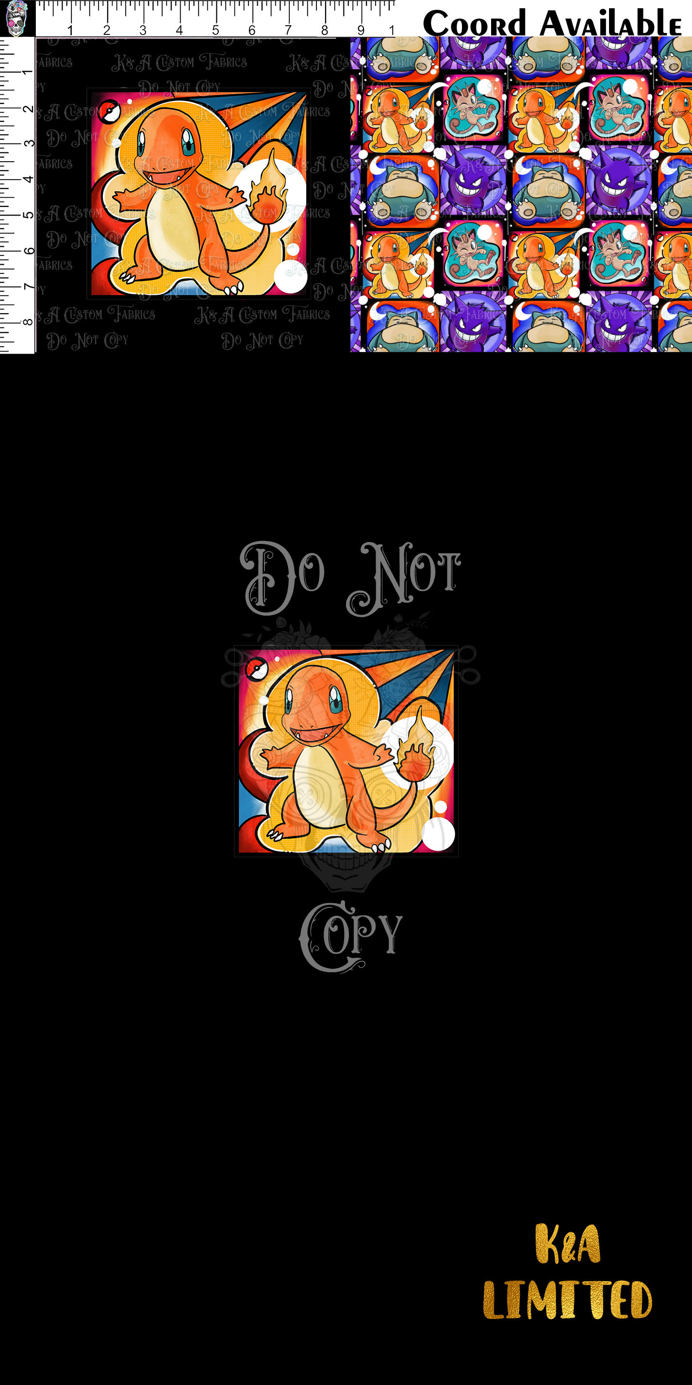 Inspired Monster League-Battle Grid Clothing Panel