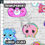 Thumbnail: Caring Bear Kitty Friends-Faces Clear/Holographic Vinyl