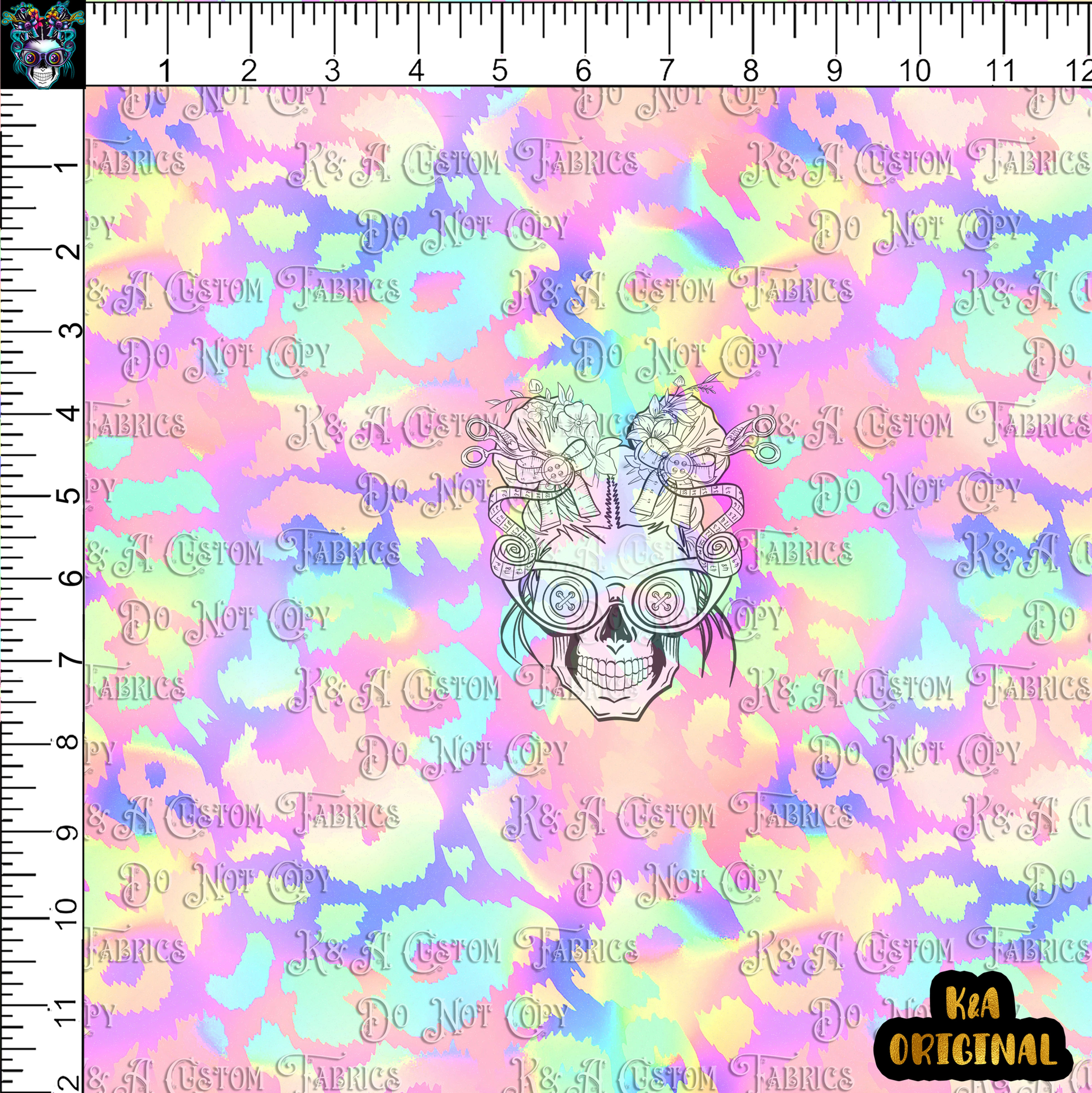 Retro Rainbow Friends-Leopard Pastel Coord
