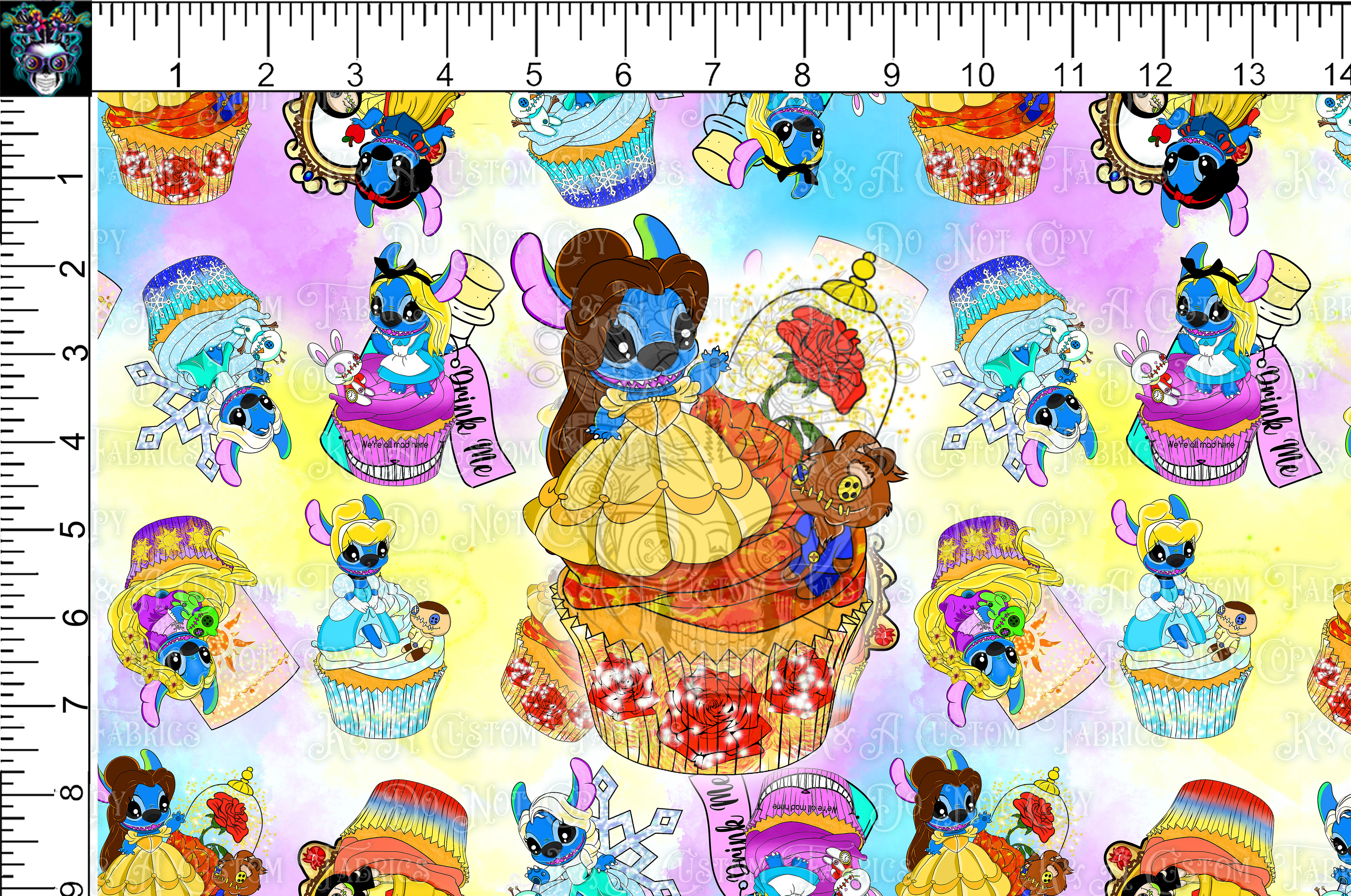 626 Princess Cupcakes Tumbler