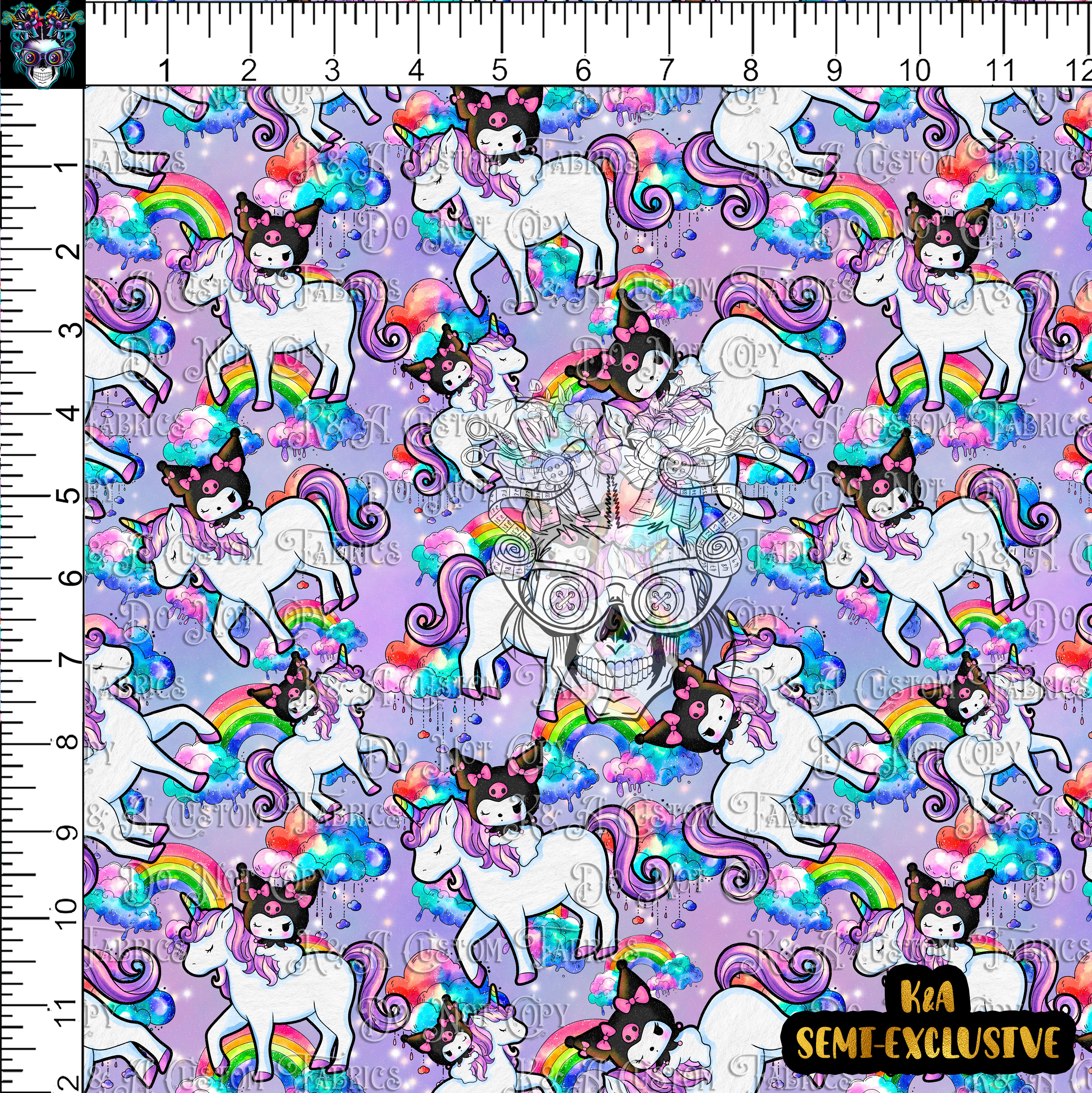 Kittycorn Fantasy-Bad Bunny Rainbow