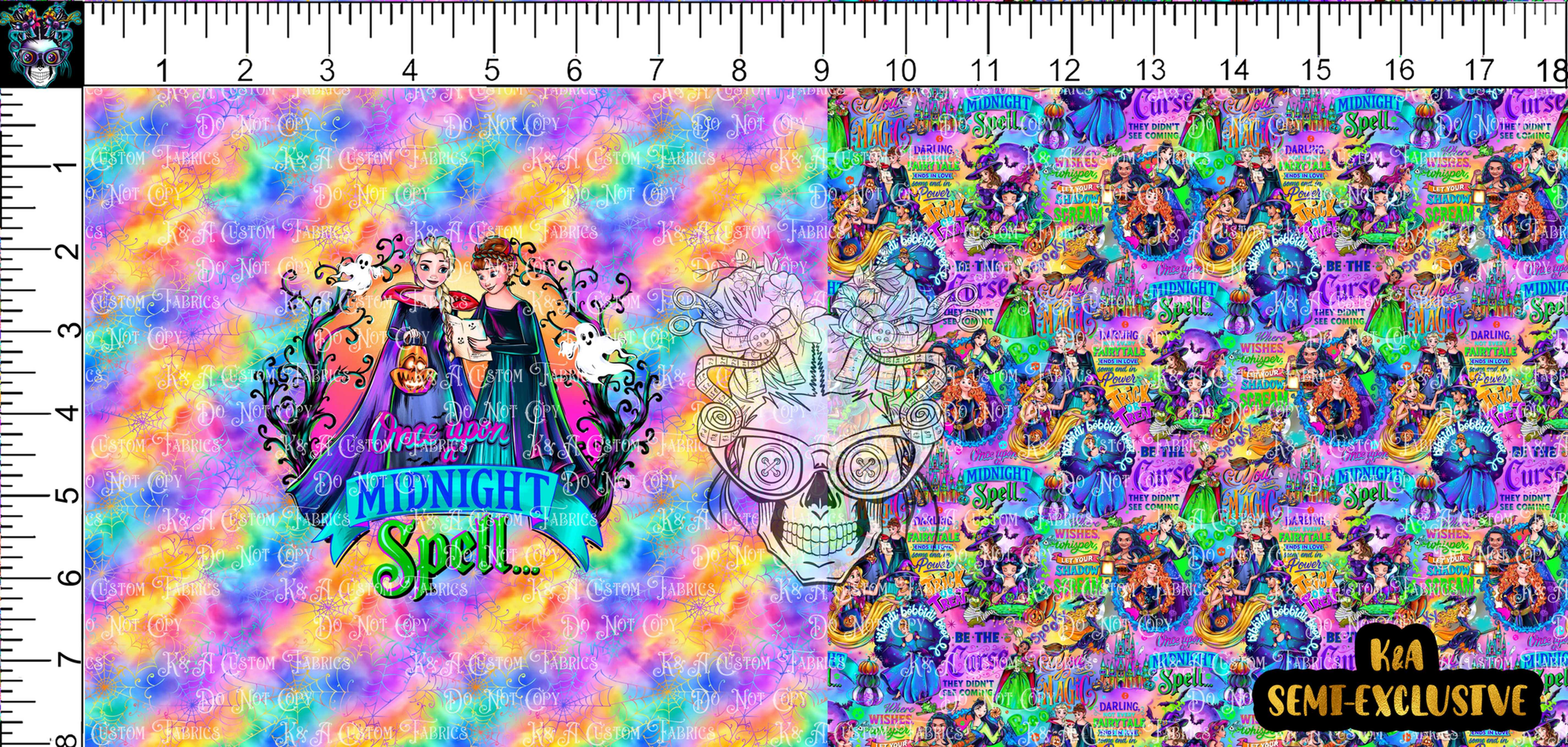 Spooktacular Halloween Rainbow DP