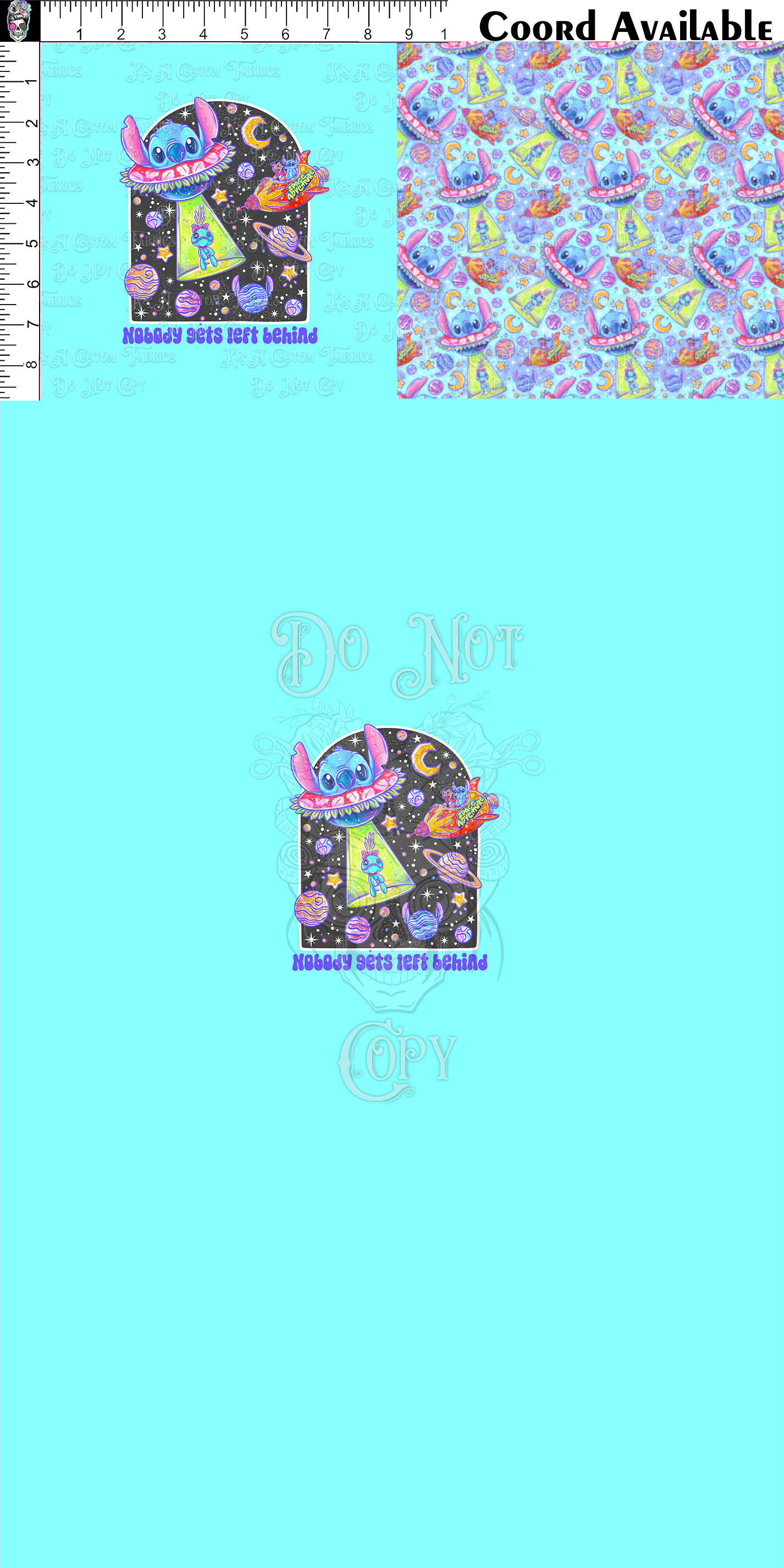 Nobody Gets Left Behind Clothing Panel