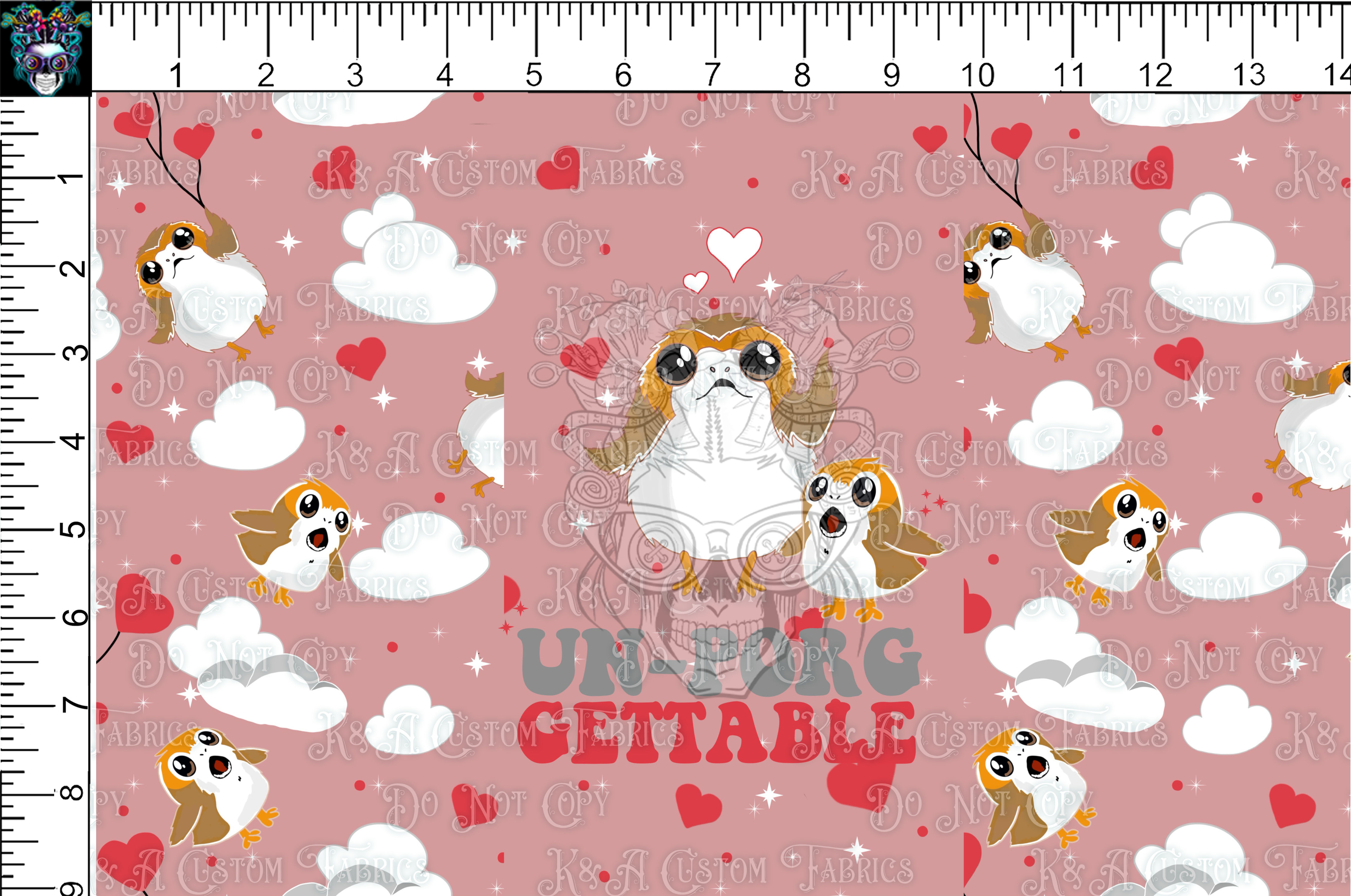 Wars for Love-Porgs Pink Tumbler