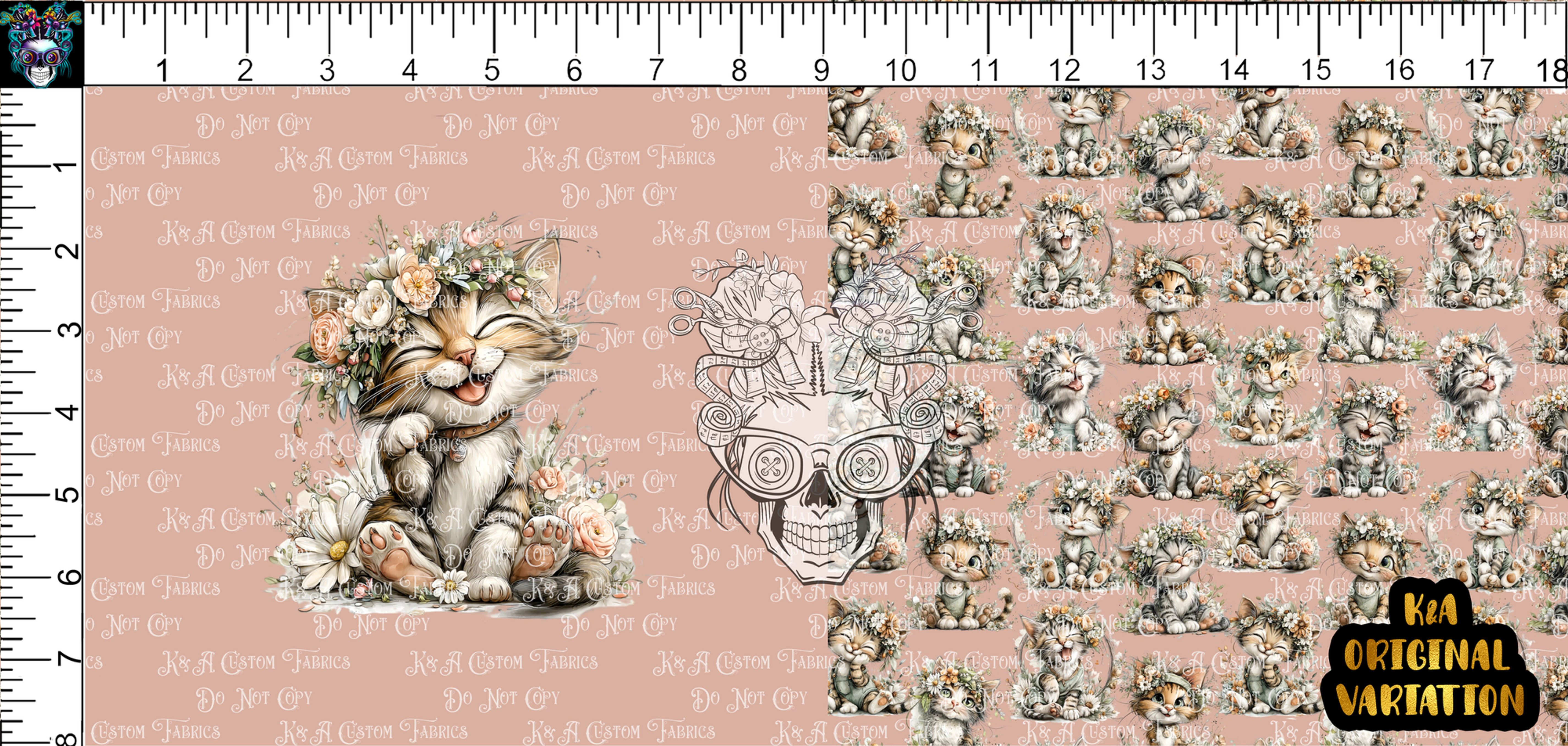 Floral Kittens DP