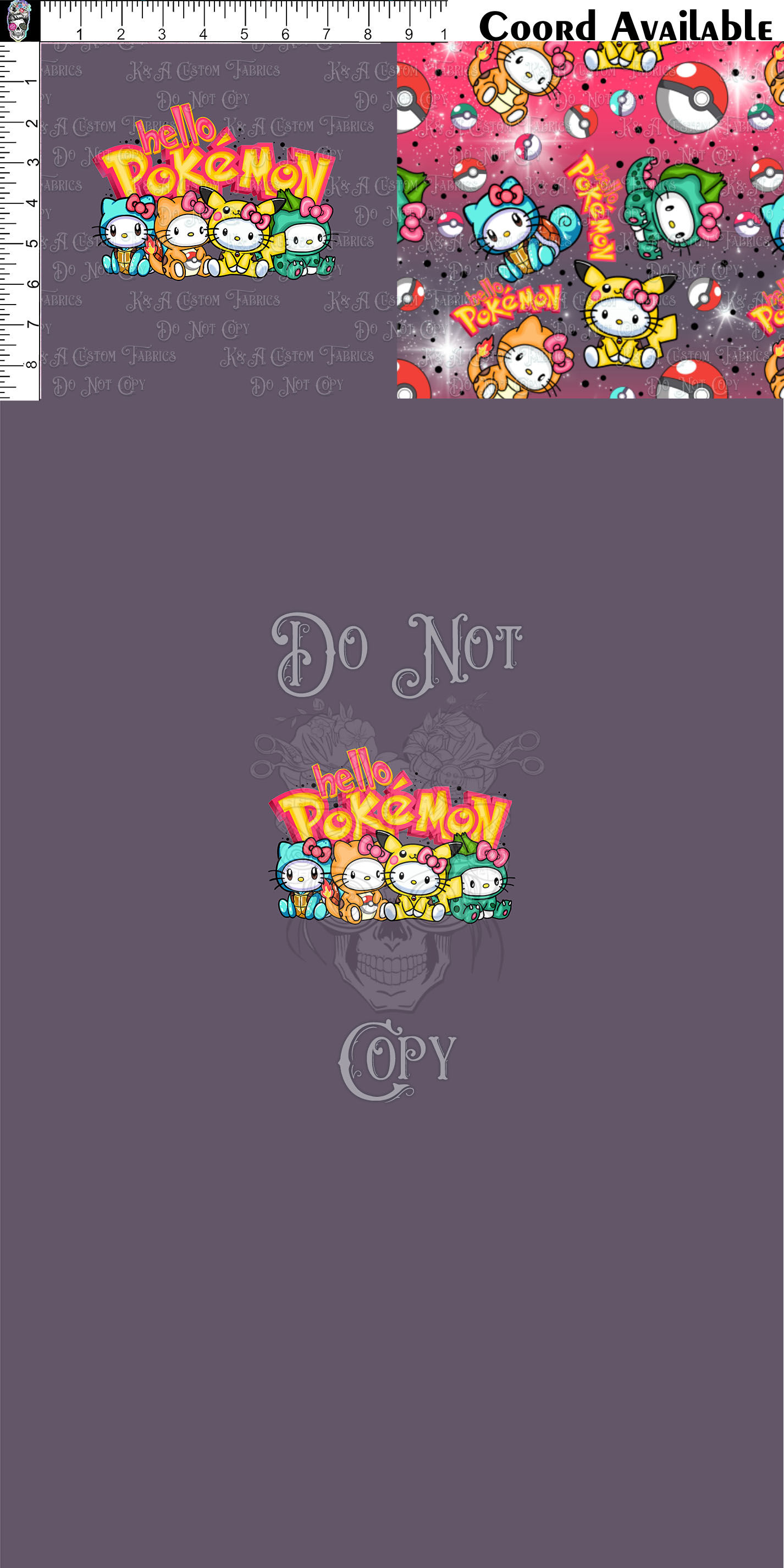 Hello Catch Em Clothing Panel