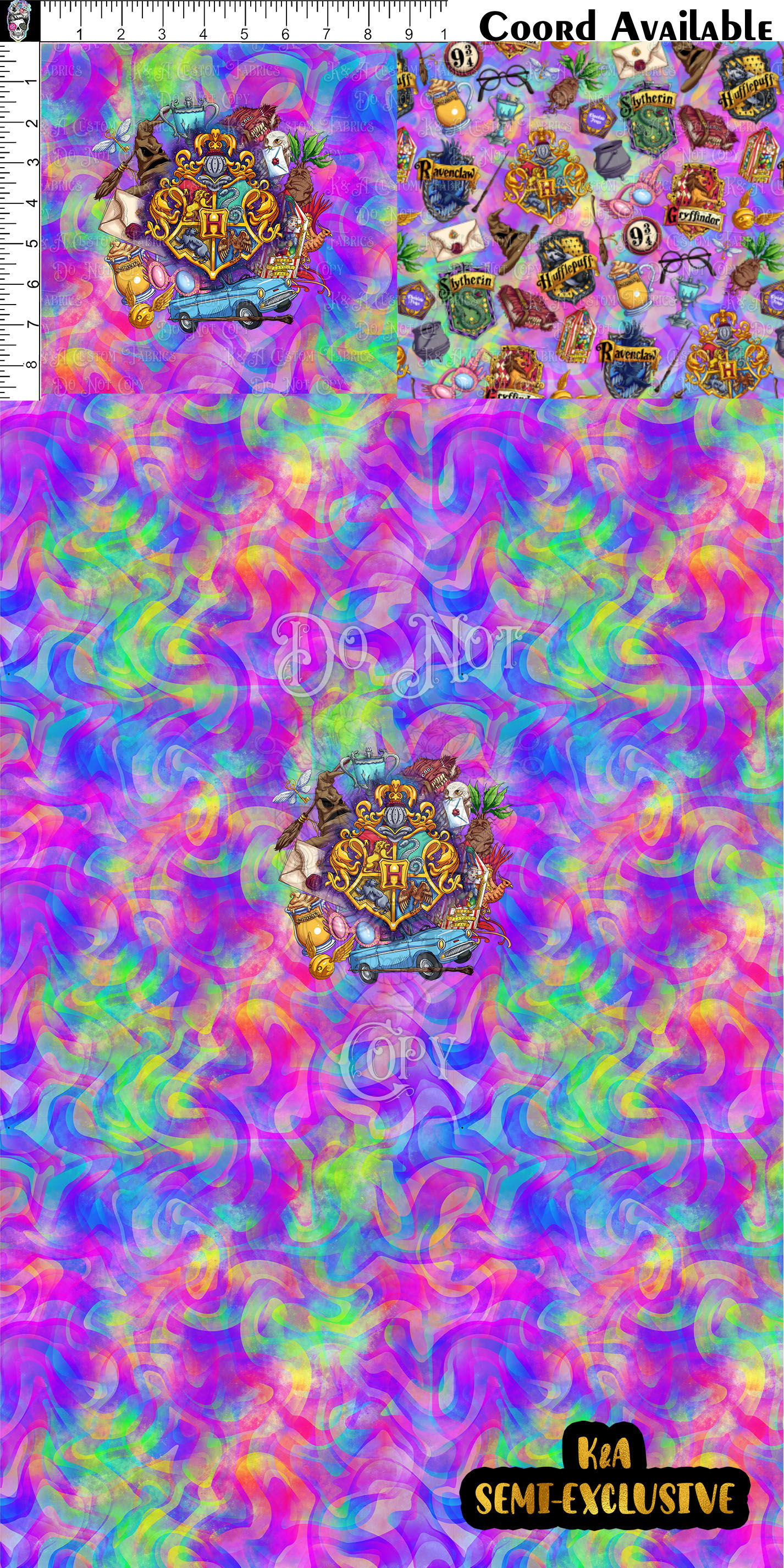 Doodle & Design HP-Crests Elements Clothing Panel