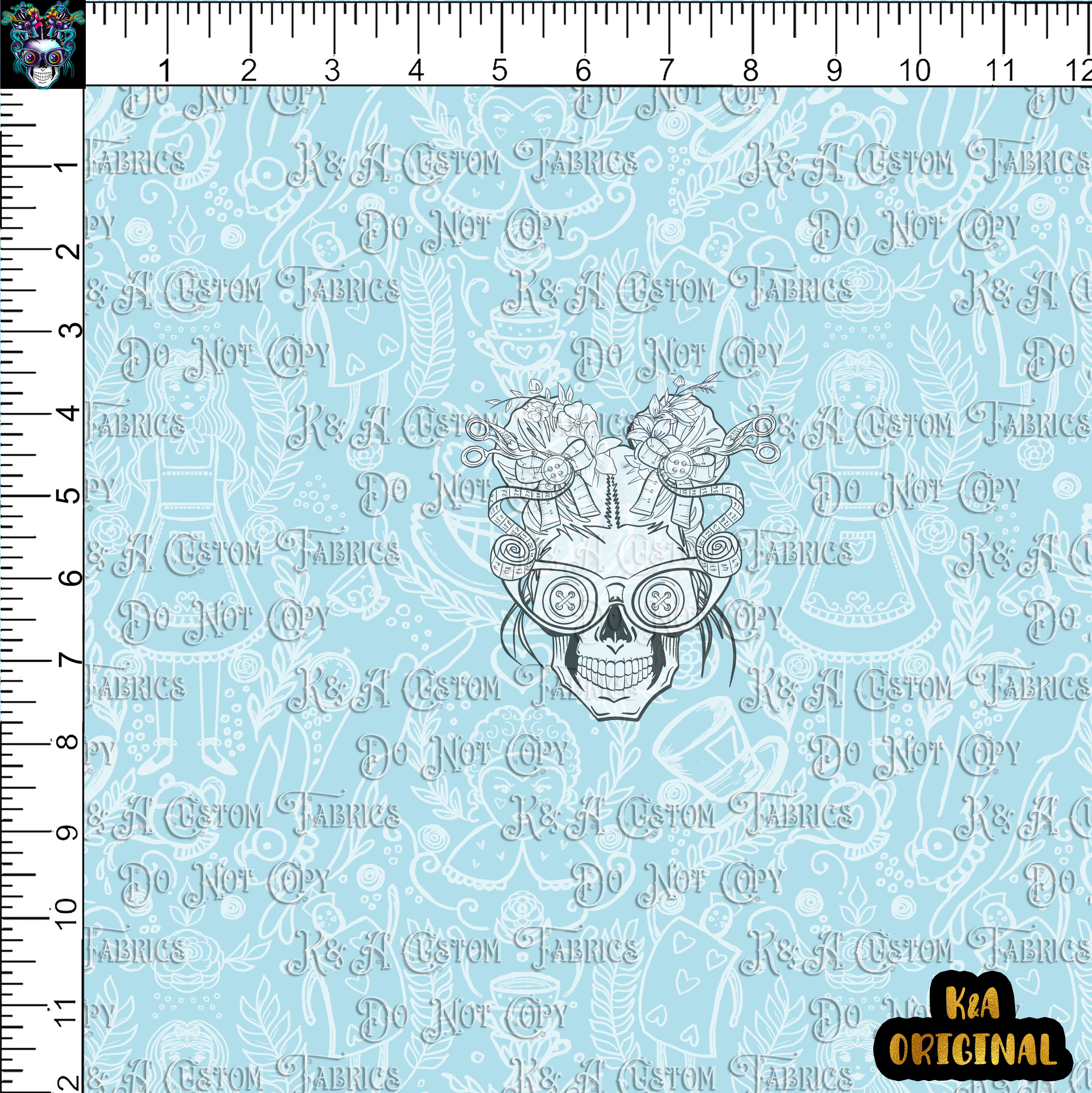 Wonderland Tapestry Sky Lace
