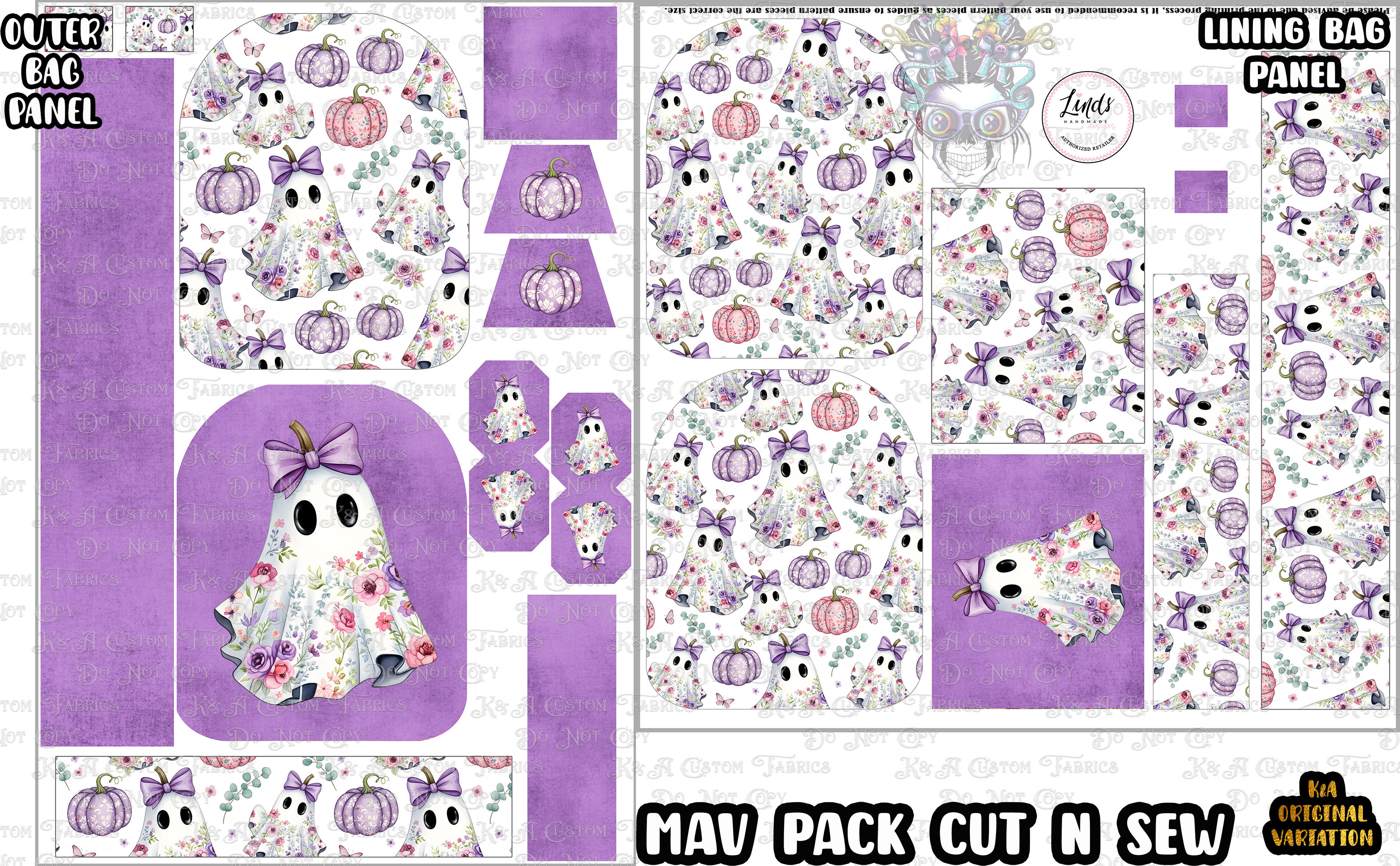 Spooky Floral Ghost MP 120%