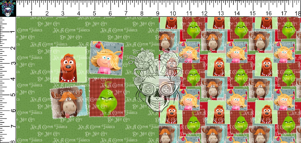 Mean Green One Patches DP