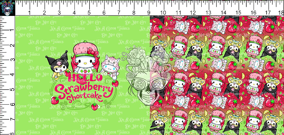 Strawberry Cake Kitty DP