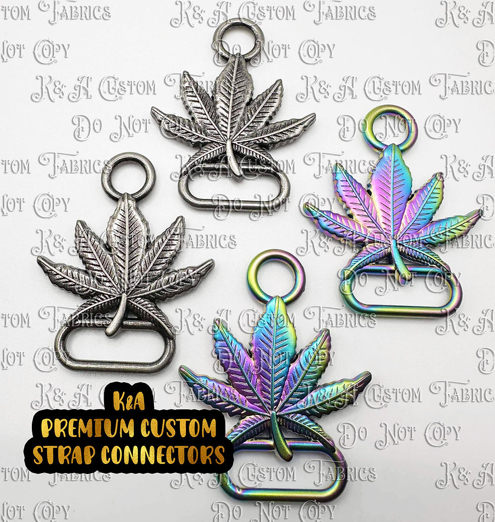 Weed Leaf Strap Connectors