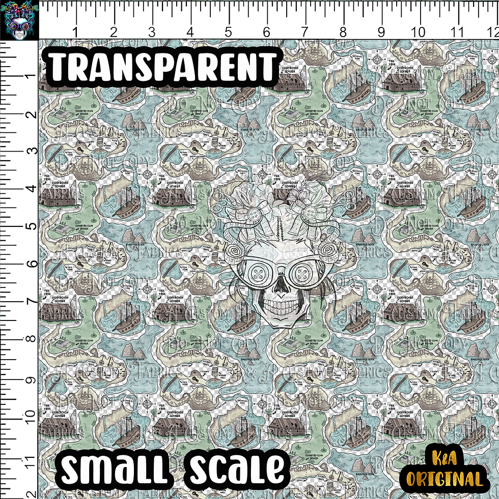 Thumbnail: Never Say Die Map Muted Clear/Holographic Vinyl
