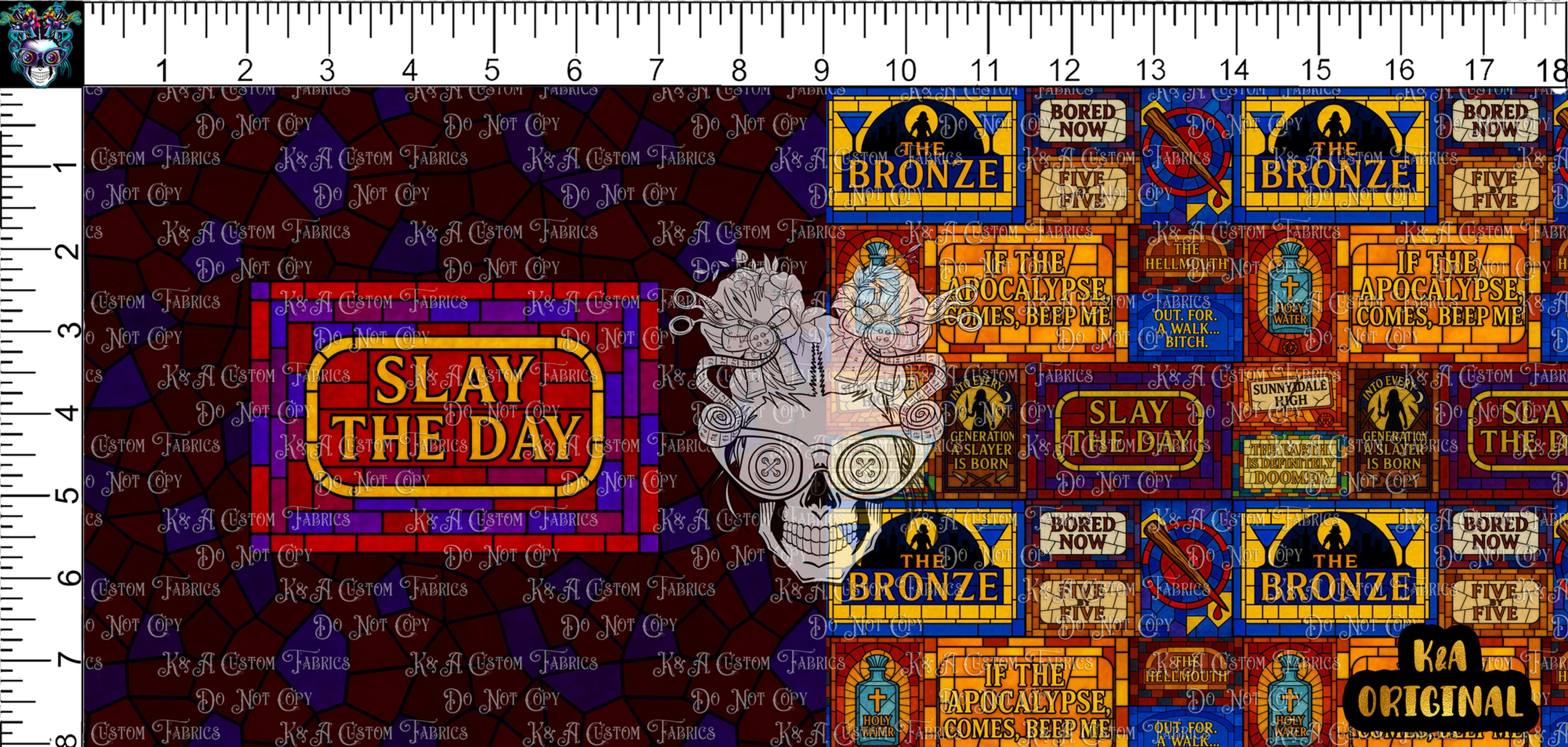 Sunny Vamp Slayer Glass-Signs DP