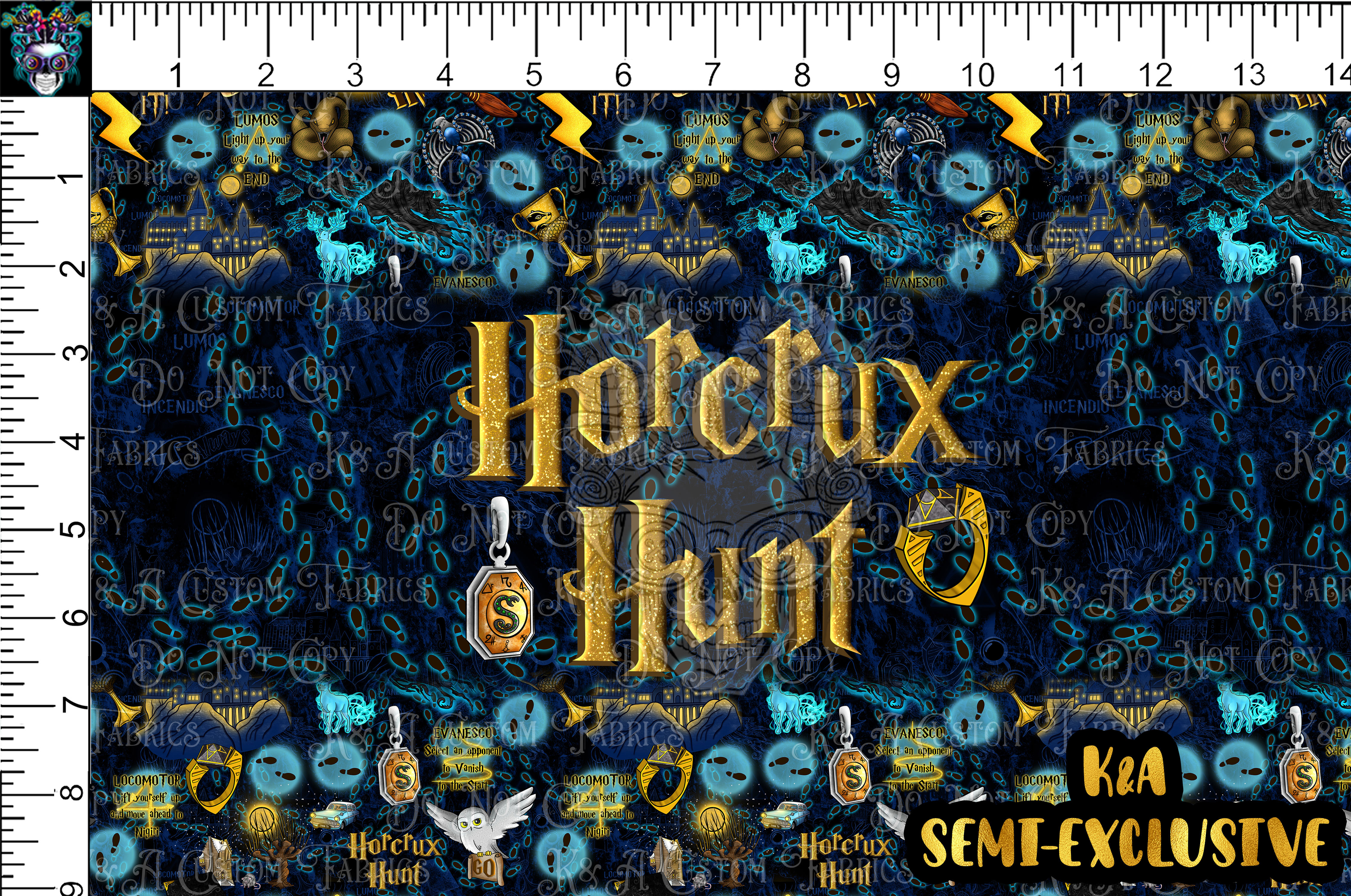 HP Horcrux Hunt Tumbler Panel