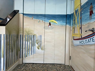 Beach Mural Jersey Shore