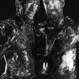 Actors Mike Mizwicki & Leon Acord from the short film "Saul"