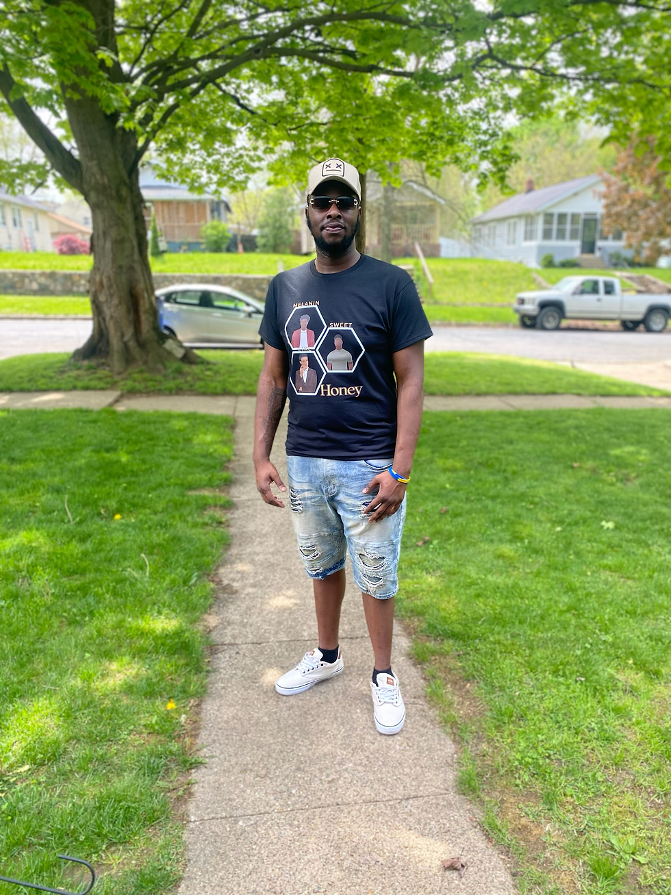 Thumbnail: Adult Melanin Sweet Like Honey T-Shirt 