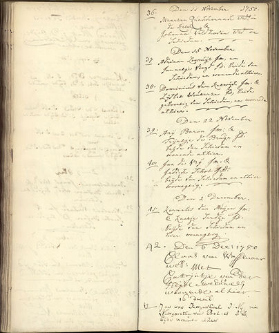 Nederduitsche Gereformeerde Gemeente - Trouwen Dominicus Gerritsz en Lijsbet Hendriksdr (1750)