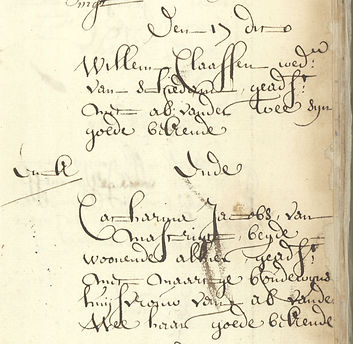 Gerechte van Schiedam - Trouwen