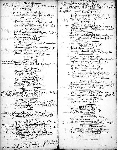 Stadstrouwboek der Nederla Schiedam. Claes Jansz van Catwijck trouwt Fijtgen Jans op 1 juni 1637.dse Hervormde Gemeente Schiedam