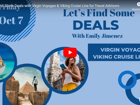 “Let’s Find Some Deals using Virgin Voyages and Viking Cruise 🚢 Line Affiliate Links”