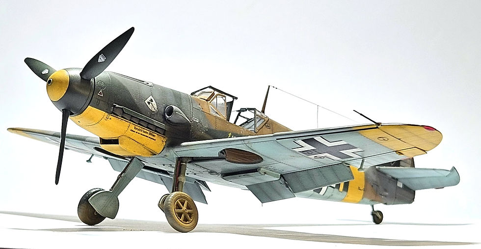BF 109 F4 EDUARD 1/48th by FRANCISCO BAIGORRIA