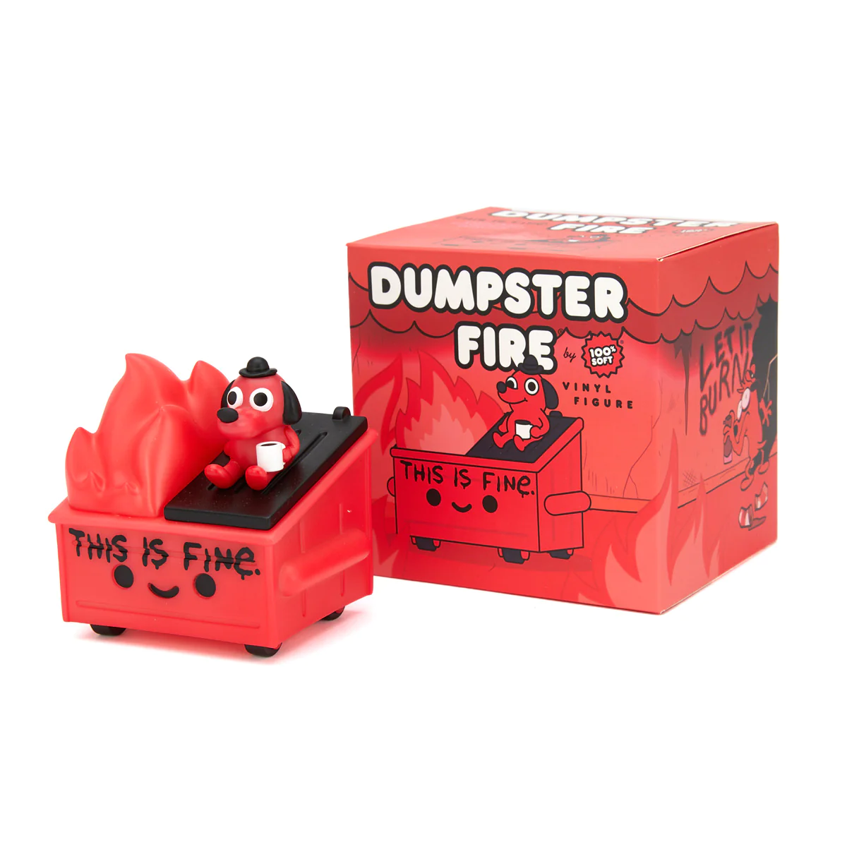 This Is Fine (Red)