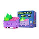 Magical 8-Bit Dumpster Fire Entertainment Earth Exclusive Vinyl Toy by 100% Soft