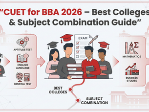 CUET for BBA 2026: Best Colleges, Subject Combination & Admission Guide
