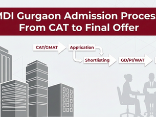 MDI Gurgaon Admission Process: From CAT to Final Offer (2026 Complete Guide)