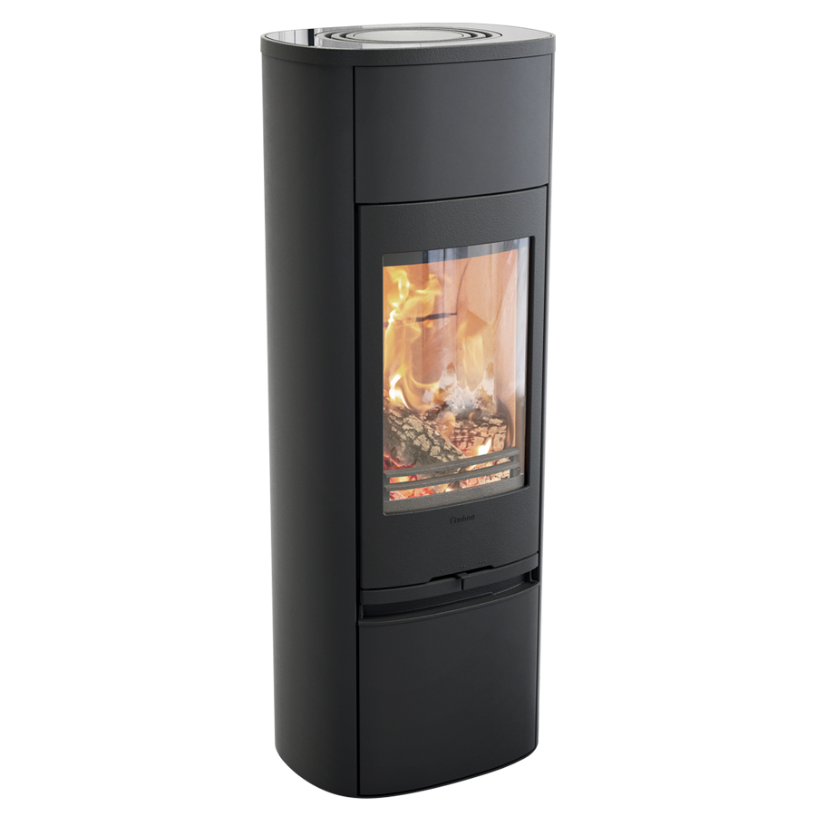 Thumbnail: Contura 890 Style Woodburner in black with cast iron door