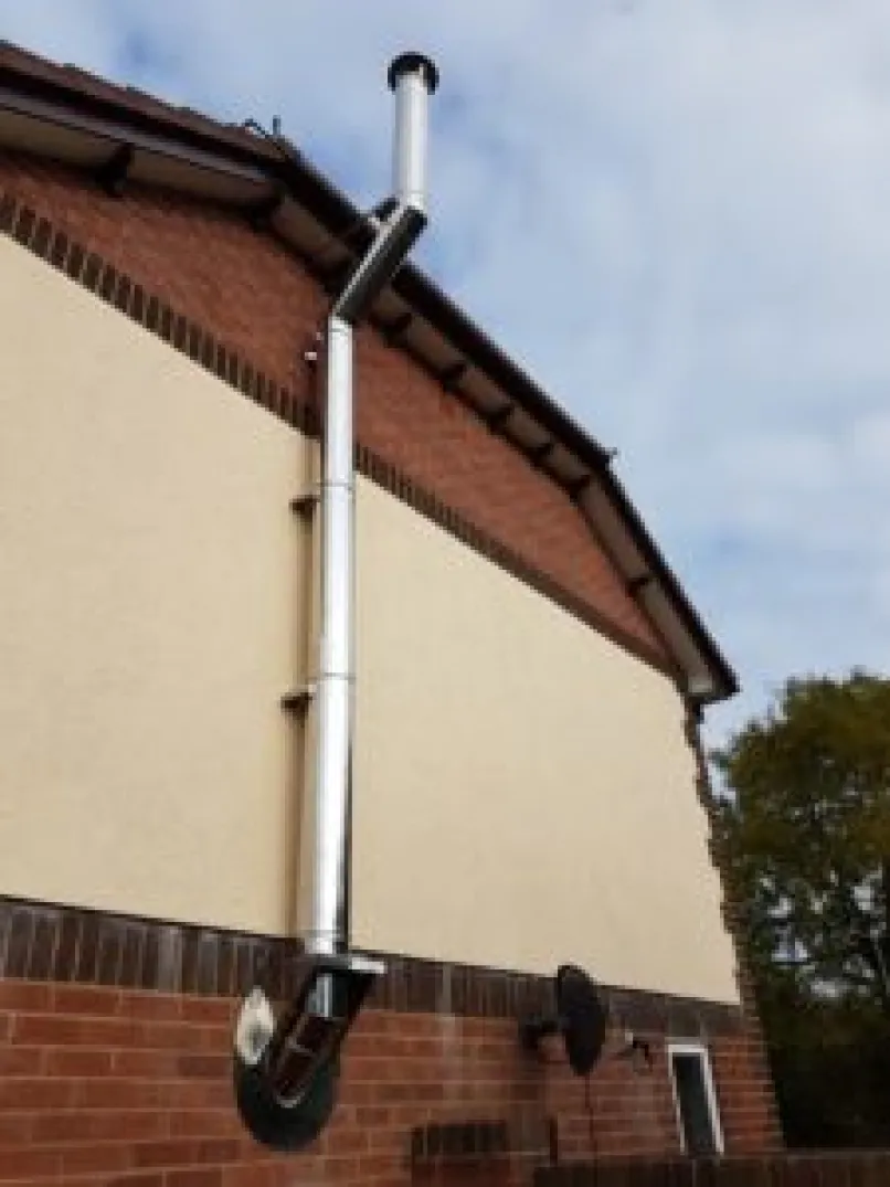 Twin wall flue system for Installing A Wood Burning Stove