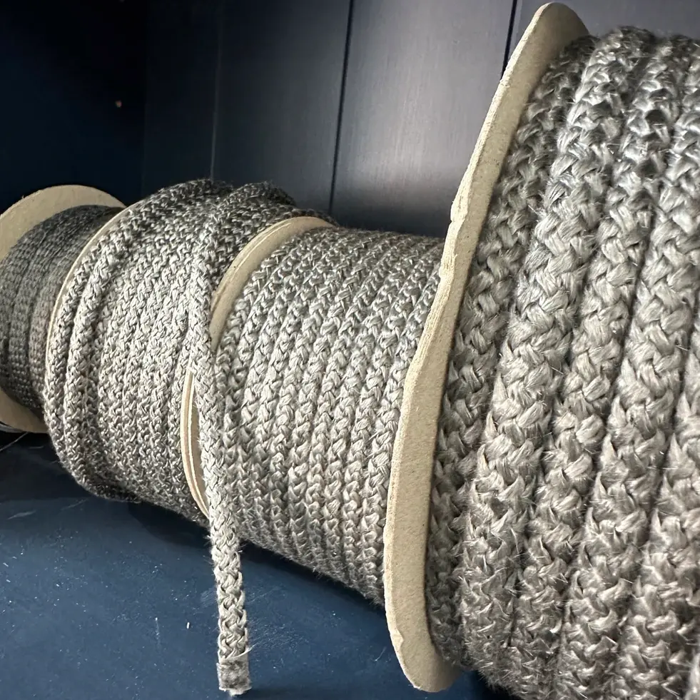 Stove Fire Rope 6mm - Black - 2m