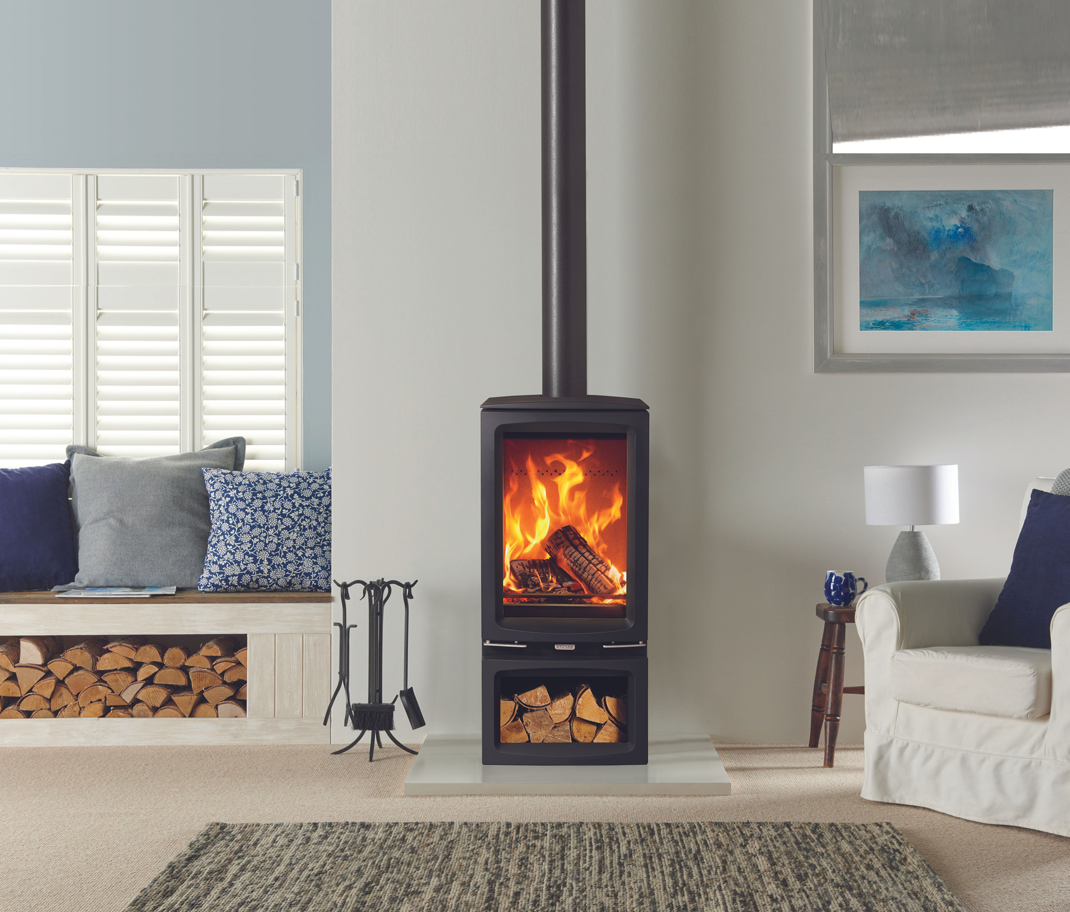 STOVAX Vogue Midi T Wood Burning & Multi-fuel Stoves