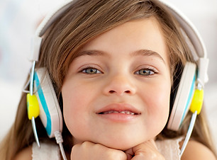 Child With Headphones