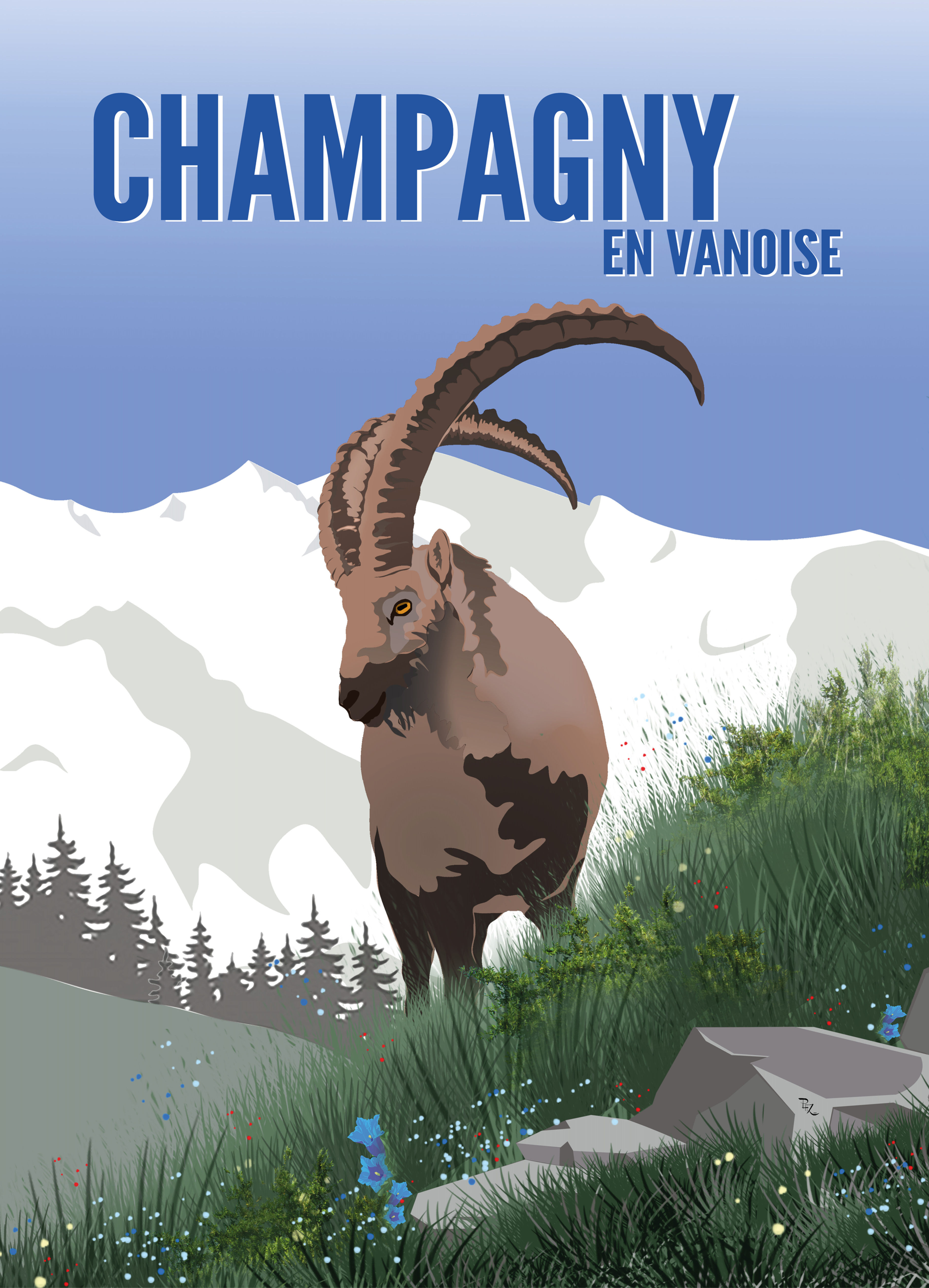 N° 131 Bouquetin Champagny