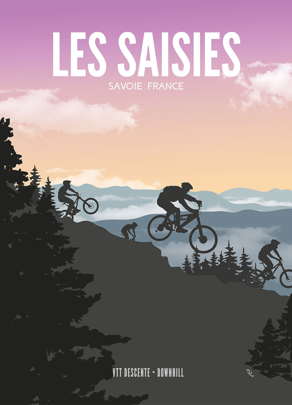 Affiche vintage Alpes de Savoie Mont Blanc - Décoration Affiche vintage Alpes de Savoie Mont Blanc - Décoration