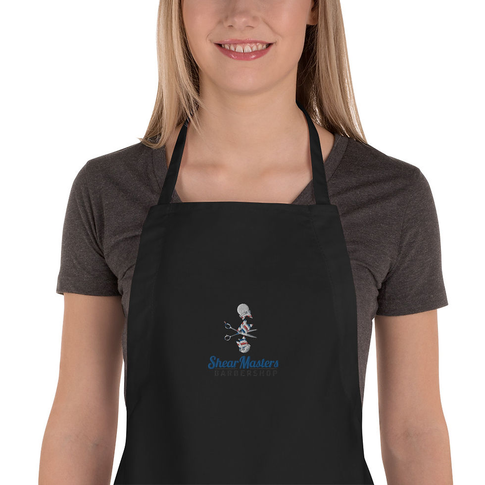 Thumbnail: ShearMasters Barbers Embroidered Apron