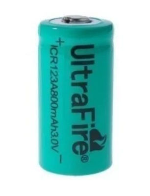 縮圖：Pilas Recargables Cr123 3v 800mah Con Cargador