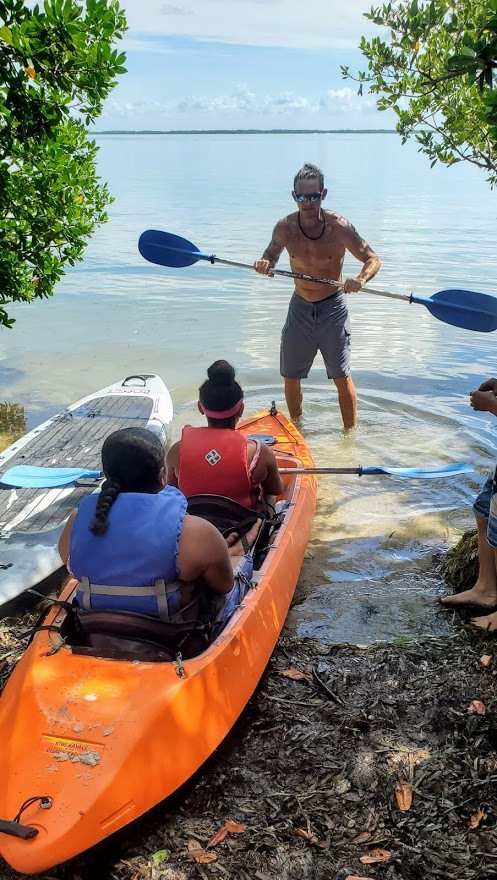 Aaron Koher Kayak Lessons SUP Standup Paddle board Boca Grande Florida