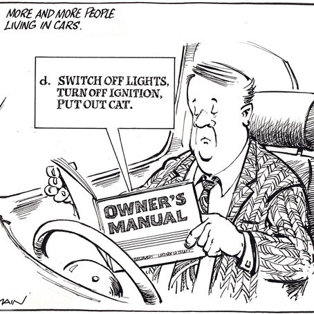 TREMAIN: Sleeping in cars