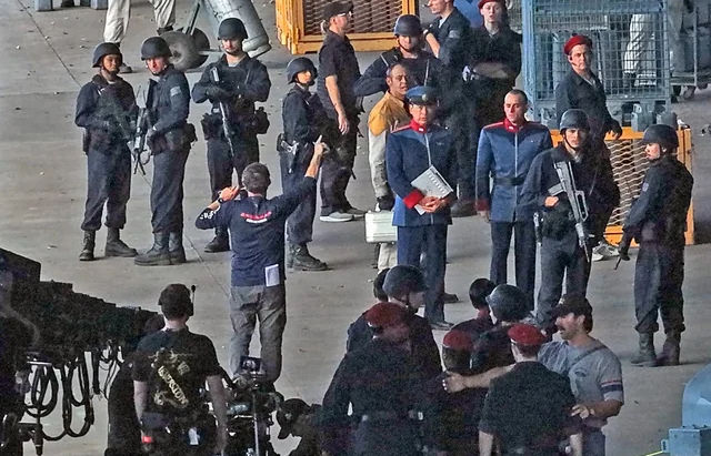 Live-Action Gundam Movie Wraps Filming as New Earth Federation Set Photos Surface