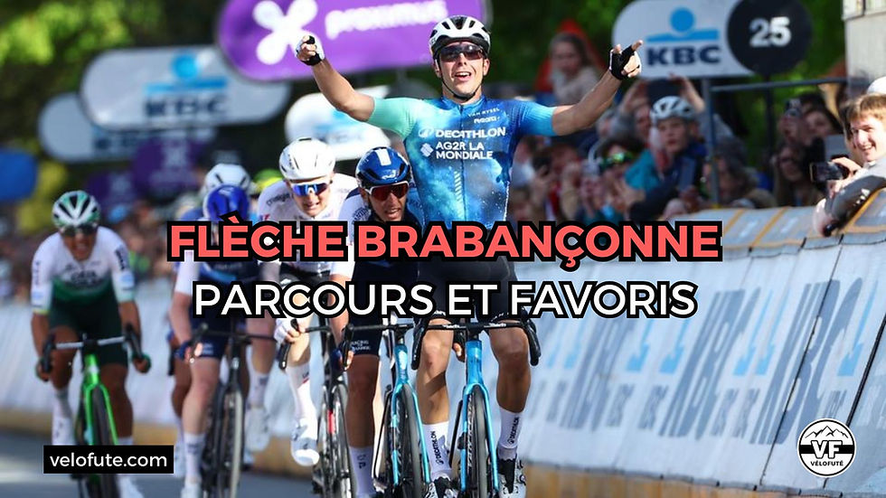 Flèche Brabançonne 2025 🇧🇪 : Parcours, engagés et favoris de la 65e édition