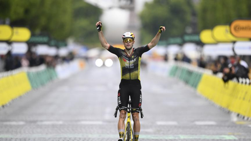 Van Aert sur le Tour de France