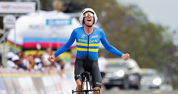 Jakob Soderqvist champion du monde ITT U23 à Kigali
