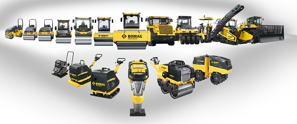 Bomag Machine Range